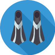 Flippers Dive PNG Icon