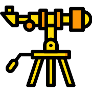 Telescope Space PNG Icon