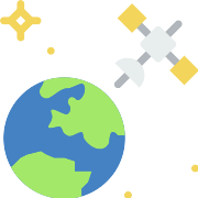 Satellite Orbit PNG Icon