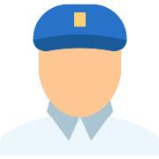 Delivery Man Driver PNG Icon
