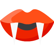 Vampire Mouth PNG Icon
