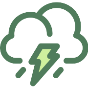 Storm Thunder PNG Icon