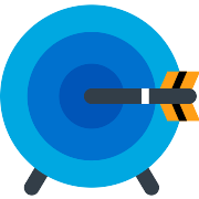 Target Darts PNG Icon