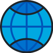 Internet Earth Globe PNG Icon