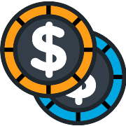 Coins Dollar PNG Icon