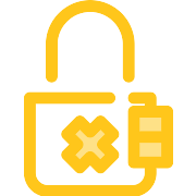 Lock Wrong PNG Icon