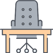 Desk Chair PNG Icon