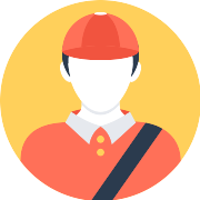Delivery Man Driver PNG Icon