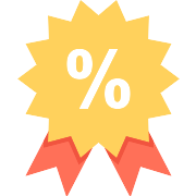 Badge Discount PNG Icon