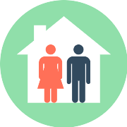 Home Couple PNG Icon