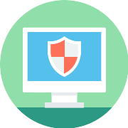 Computer Shield PNG Icon