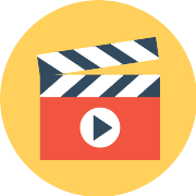 Movie Player Clapperboard PNG Icon