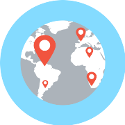 Worldwide Map PNG Icon
