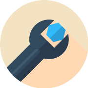 Repair Wrench PNG Icon