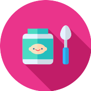 Baby Food Spoon PNG Icon