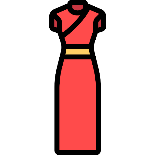 Chinese Dress Vector SVG Icon - PNG Repo Free PNG Icons