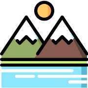 Mountains Lake PNG Icon