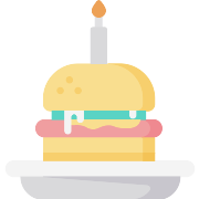 Burger Hamburger PNG Icon