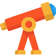 Telescope PNG Icon