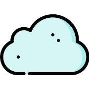 Computing Cloud Cloudy PNG Icon