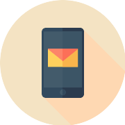 Smartphone Message PNG Icon