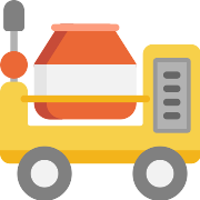 Concrete Mixer PNG Icon