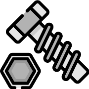 Nut Screw PNG Icon