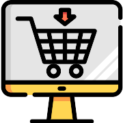 Online Shop Shopping Cart PNG Icon