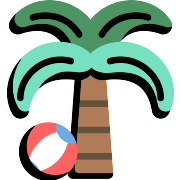 Beach PNG Icon