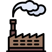 Factory Pollution PNG Icon