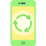 Smartphone Recycling PNG Icon