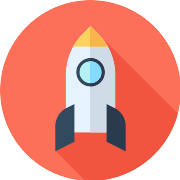 Rocket Ship Launch Missile PNG Icon