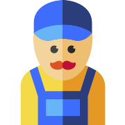 Mechanic Worker PNG Icon