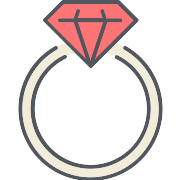 Engagement Ring Jewelry PNG Icon