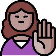Stop Violence Woman PNG Icon
