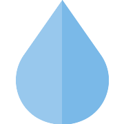 Raindrop Drop PNG Icon