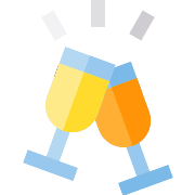 Toast Cocktail PNG Icon