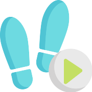Footprints Feet PNG Icon