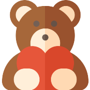 Teddy Bear Toy PNG Icon