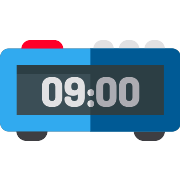 Alarm Clock Timer PNG Icon