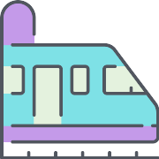 Metro Train PNG Icon