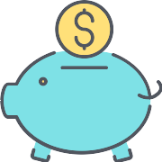 Piggy Bank Money PNG Icon