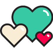 Hearts Like PNG Icon