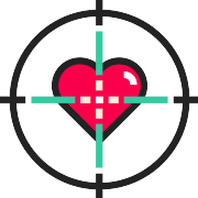 Target Love PNG Icon