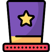 Hat Magic PNG Icon