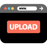 Browser Upload PNG Icon