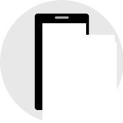 Smartphone Touch Screen PNG Icon