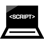 Laptop Script PNG Icon