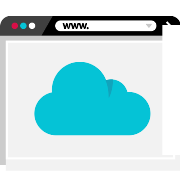 Browser Cloud Computing PNG Icon