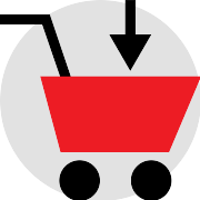 Shopping Cart Commerce PNG Icon